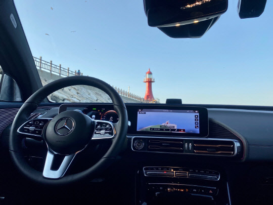 메르세데스-벤츠 EQC. <김양혁 기자>